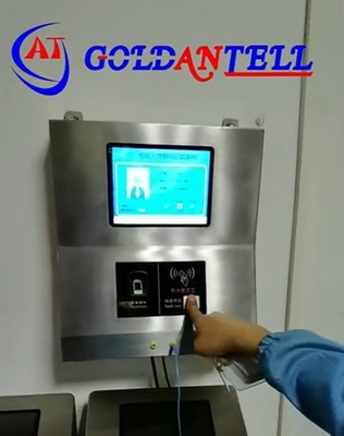 Anti Static Human Body ตัวตรวจสอบ esd เครื่องทดสอบสายรัดข้อมือ Esd 304 Stainless Steel