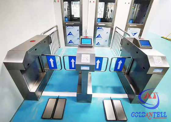 8 นิ้ว 304 สแตนเลส ESD ประตูควบคุมการเข้าออก ESD Tester Gate