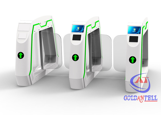 ประตูหมุนรถไฟใต้ดินสนามบินพร้อมหน้าจอ LCD การจดจำใบหน้า PC Terminal