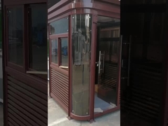 GT37-(58s) - โมเดิร์น Outdoor Portable Security Guard House Booth สําหรับสภาพอากาศที่รุนแรง
