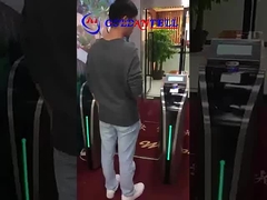 GAT-630 ตั๋ว / รหัส QR RFID ประตูหมุนเวียนอัตโนมัติ สําหรับสวนน้ํา / เมโทร