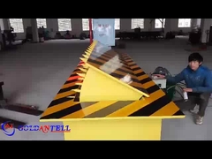 สายไฟไฟ LED สีแดง ป้องกันถนนแบบไฮดรอลิกอัตโนมัติ