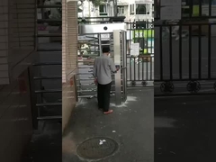 ประตูสวนสูงเต็มภายใน / นอก พร้อมเครื่องอ่านบัตรหรือระบบควบคุมการเข้าหลายตัว