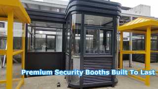 Premium Security Guard House Customizable Cabin Booth